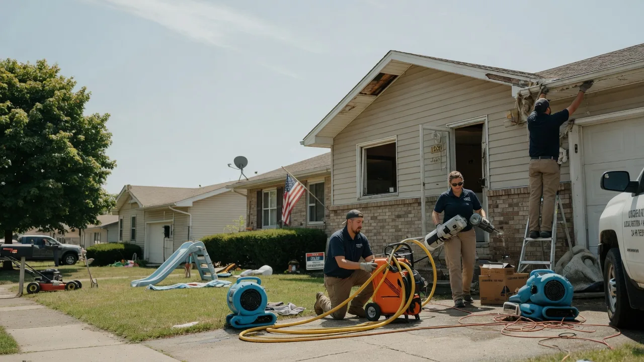 Water Damage Restoration in State Line, PA near me